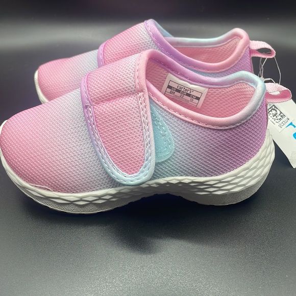 Size 6 Months Carter Baby Tennis Shoes - Picture 2 of 5